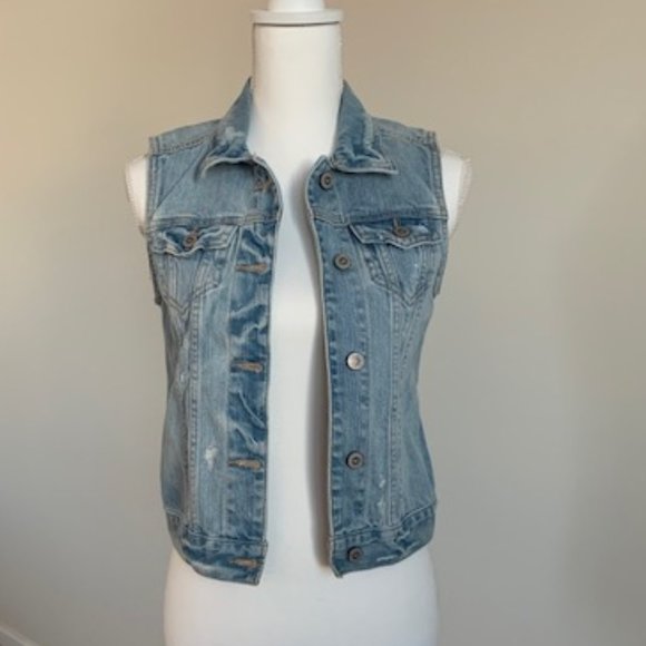 Hollister Denim Vest - Picture 1 of 5